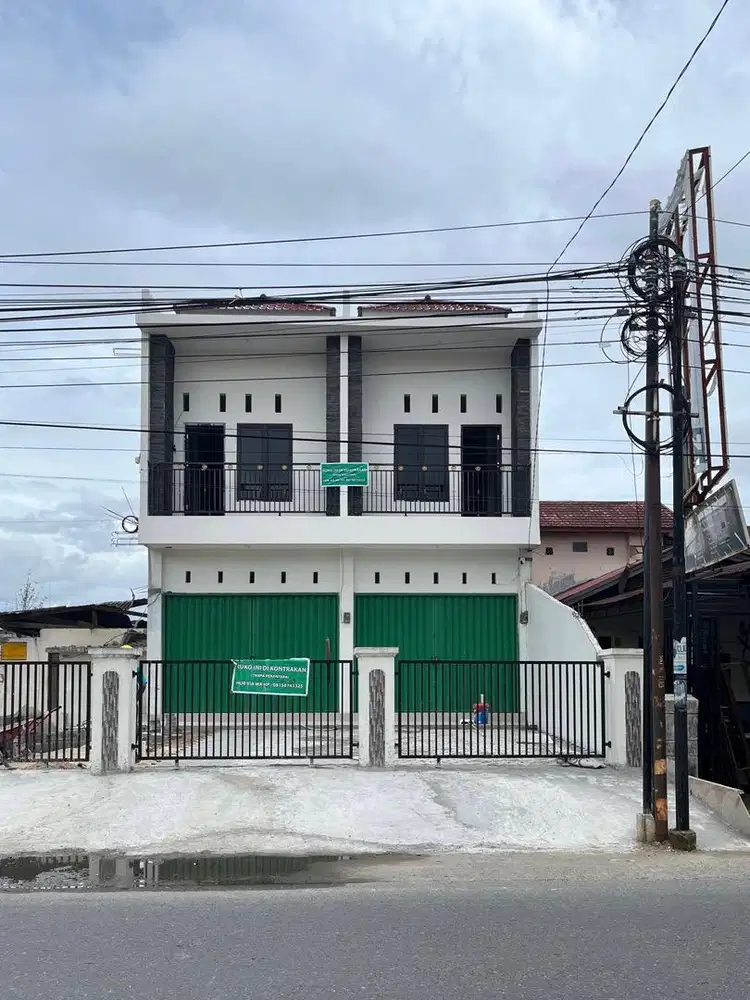 Disewakan Ruko 2 Lantai lokasi Strategis