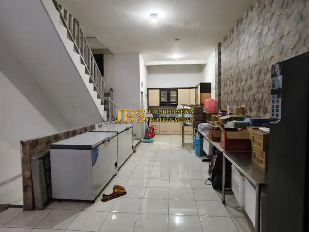 Ruko Siap Huni Dijual di Komplek Cemara Asri Medan Jalan Boulevard Raya