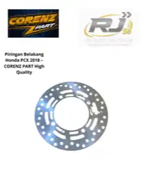Piringan Belakang Honda PCX 2018 – CORENZ PART High Quality