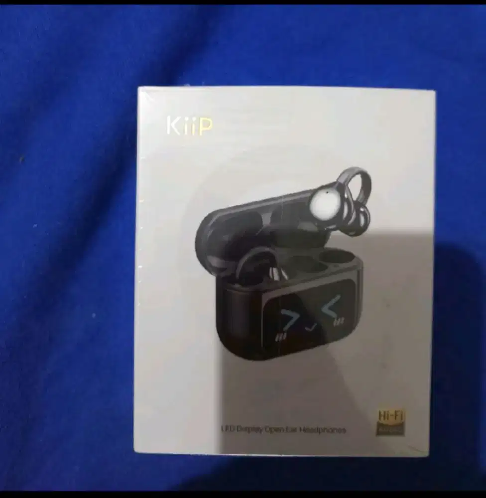 original new asli baru in box KIIP earbuds led display open ear DTH18