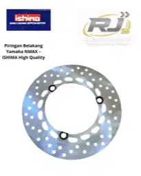 Piringan Belakang Yamaha NMAX – ISHIMA High Quality Stainless Steel