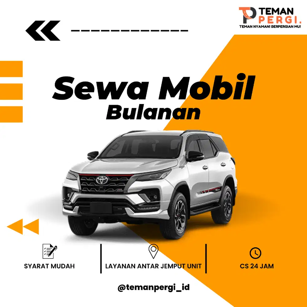 RENTAL MOBIL BULANAN | KONTRAK FLEKSIBEL TERPERCAYA DAN MURAH!