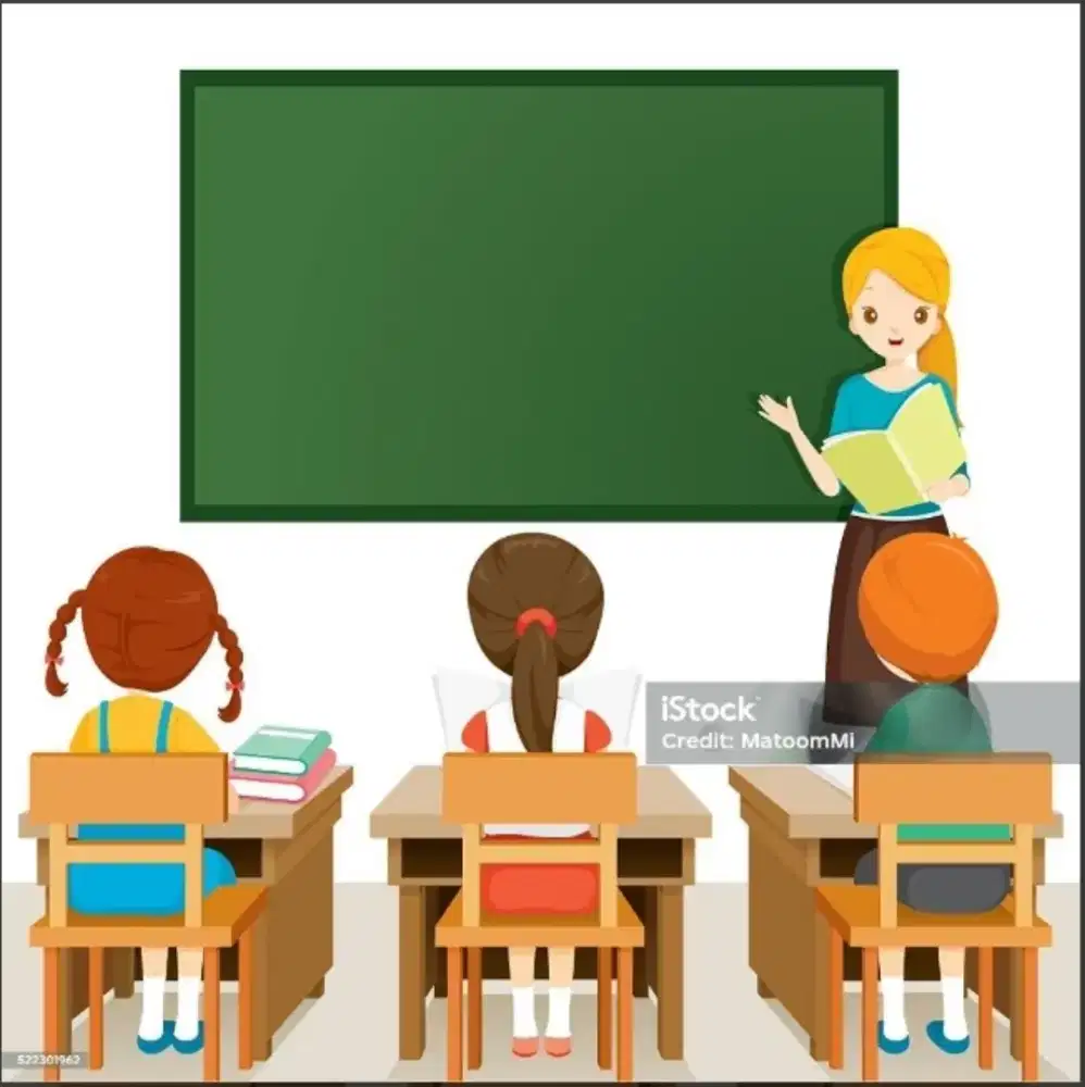 Guru Les Panggilan Tingkat TK dan SD Untuk Semua Mata Pelajaran