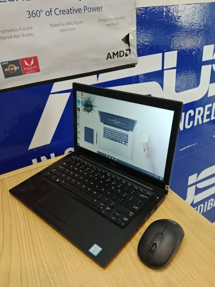 PROMO ULTRABOOK DELL 7280 CORE i5 RAM 8GB SSD 256GB SIAP PAKAI