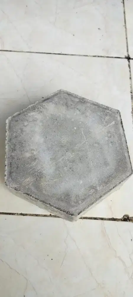 Paving block segi enam abu/konblock/konblok/conblock/conblok