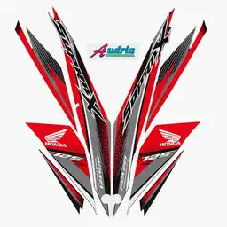 STRIPING LIST HONDA SUPRA X TAHUN 2018-2019