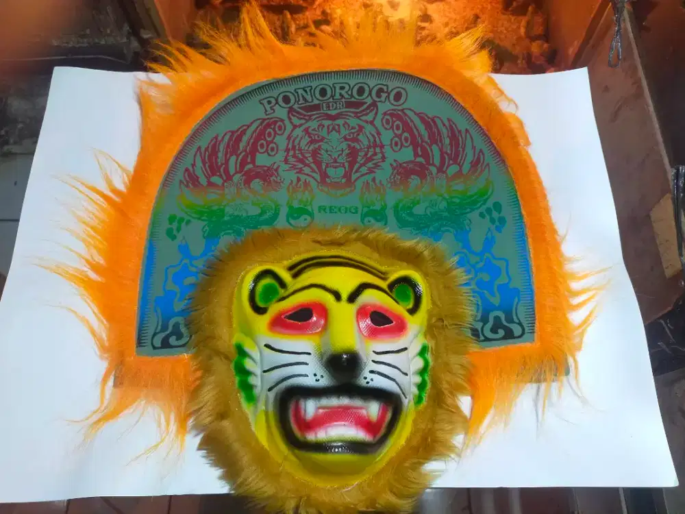 Topeng reog mainan anak anak