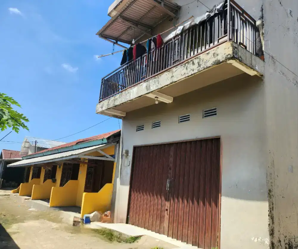 Dijual 4 bedeng dan ruko