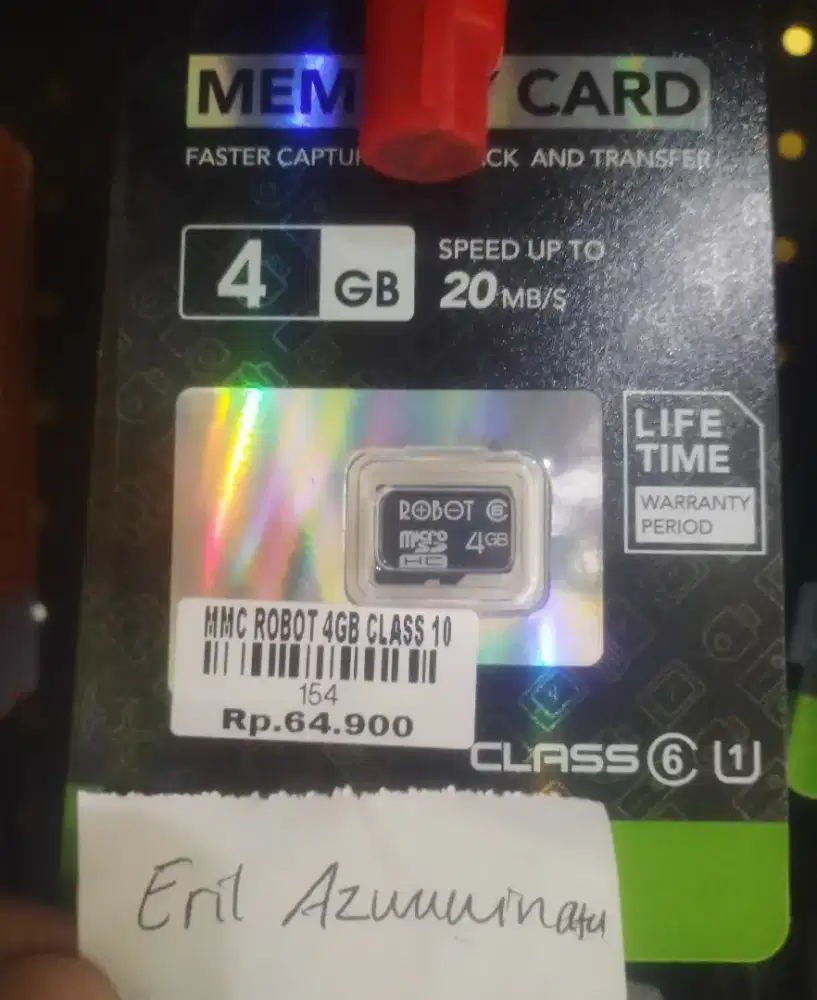 MMC ROBOT 4GB CLASS 10 l ATLANTIS DASYAT