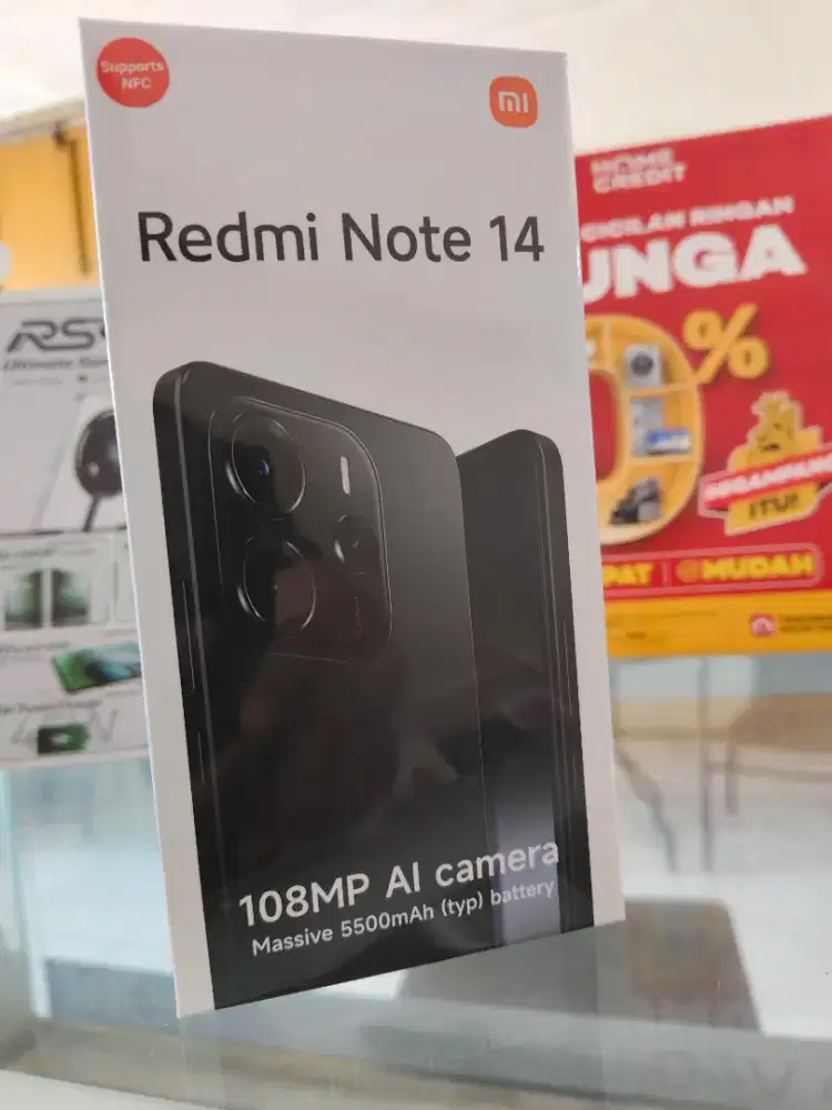 Xiaomi Redmi Note 14 4G 8GB+8GB/128GB,Baru,SegelGaransi Resmi,Original