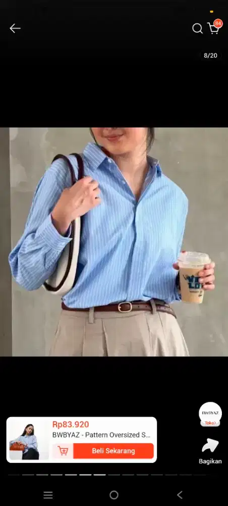 Bwbyaz -Pattern oversize