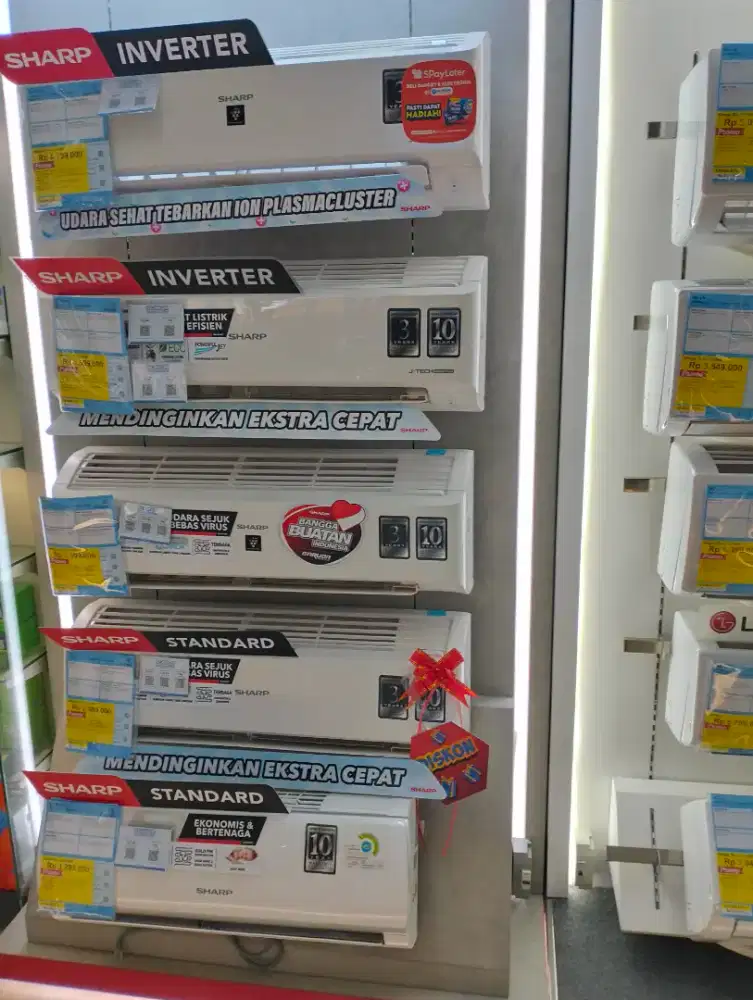 Promo cicilan AC sharp