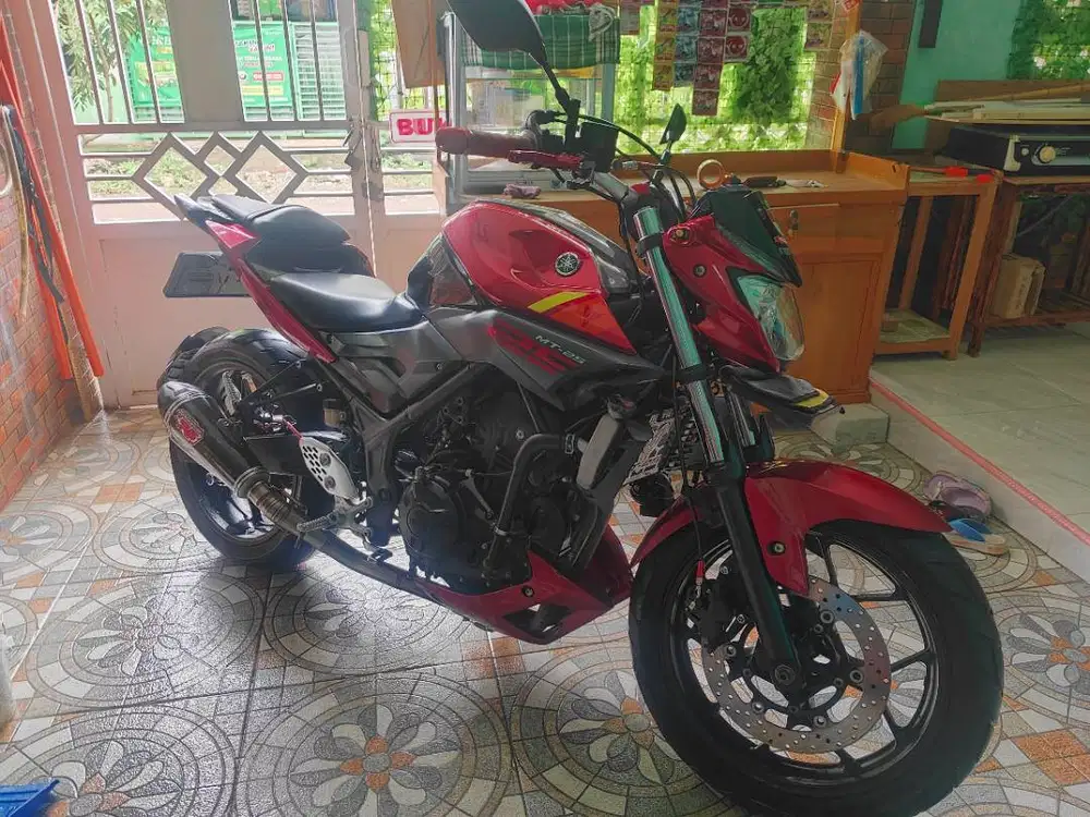 Yamaha MT25, 250 CC, th 2015, Merah