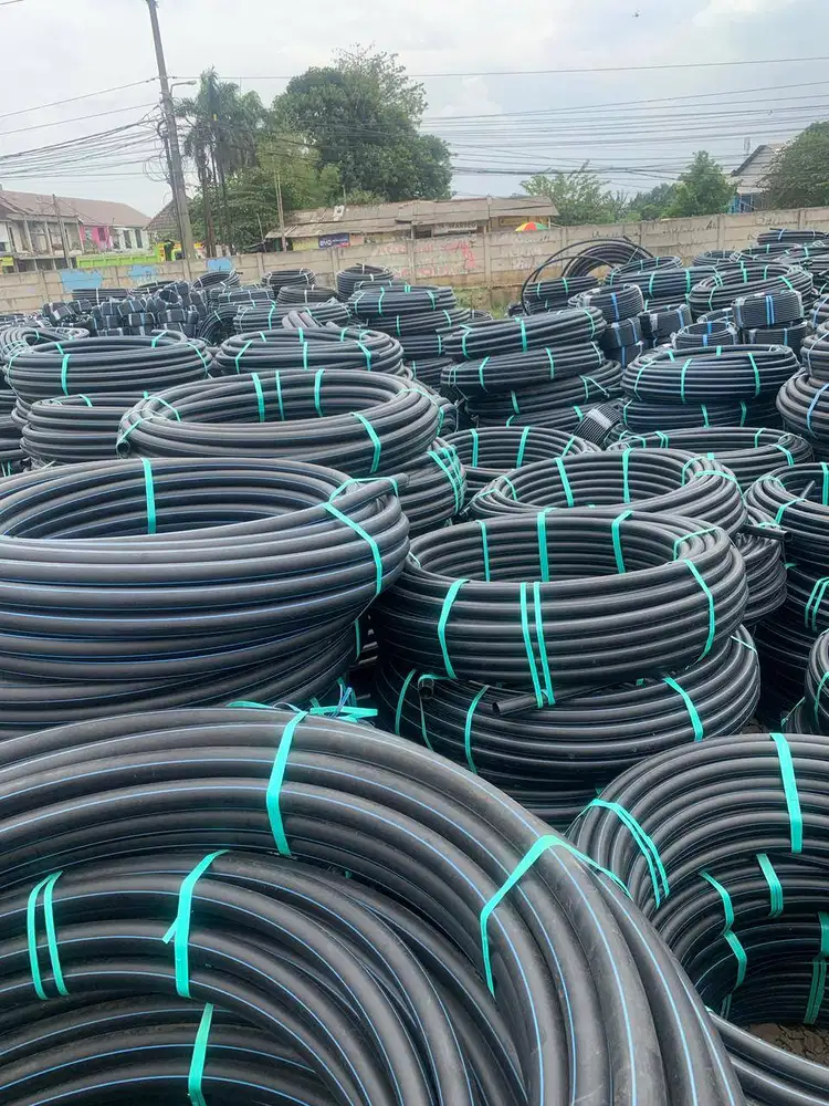Pipa Hdpe (SNI) rucika ukuran 1/2 inch PN16 SDR 11 harga pipa 1 roll