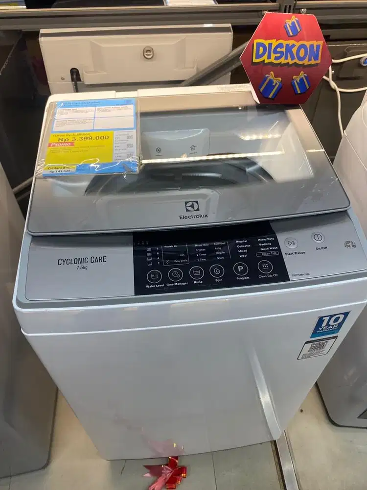 Bisa cicilan mesin cuci electrolux 1 tabung promo cicilan bunga 0%