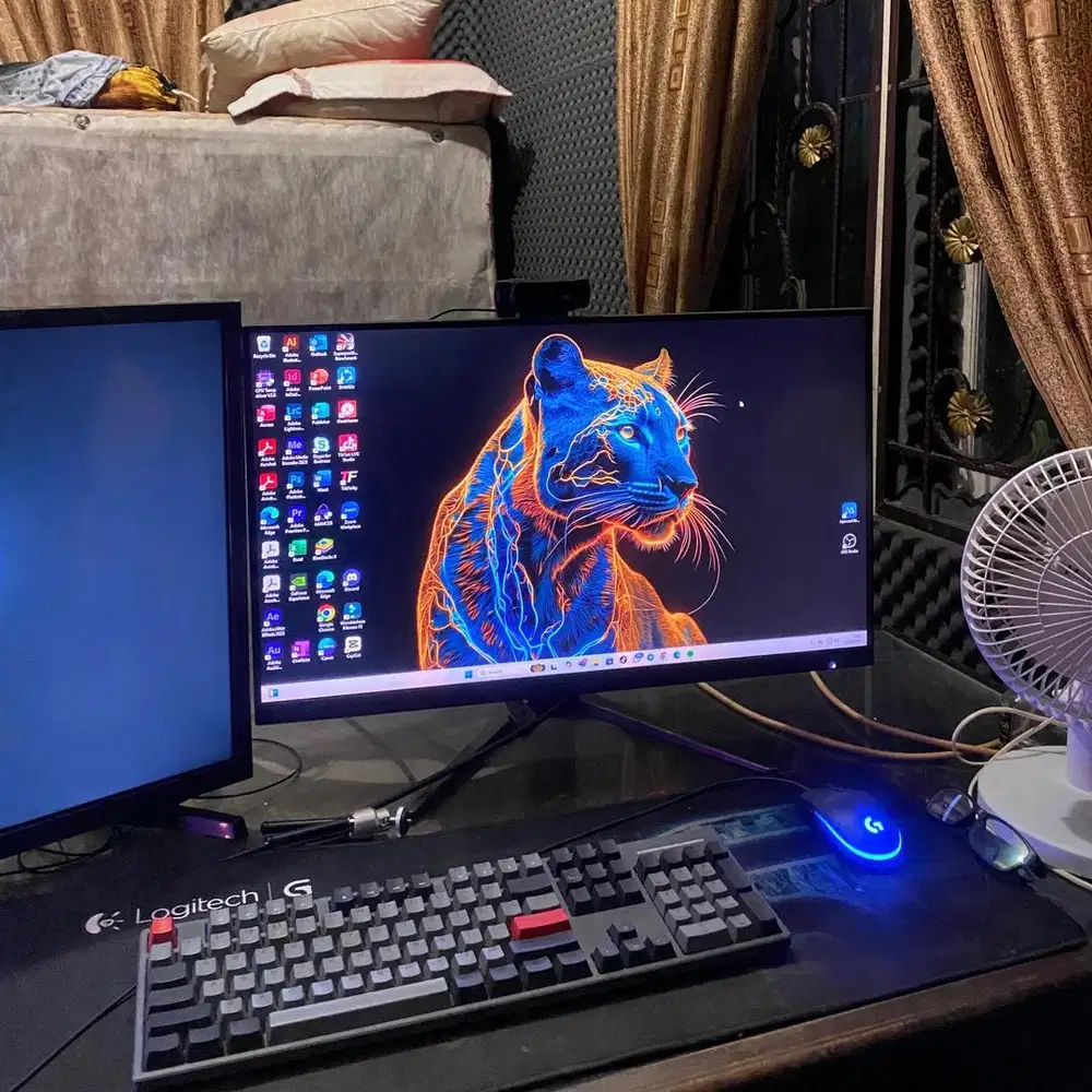 Komputer Spek Streaming & Gaming konidisi 99,99%. Bisa COD/Kirim Cargo