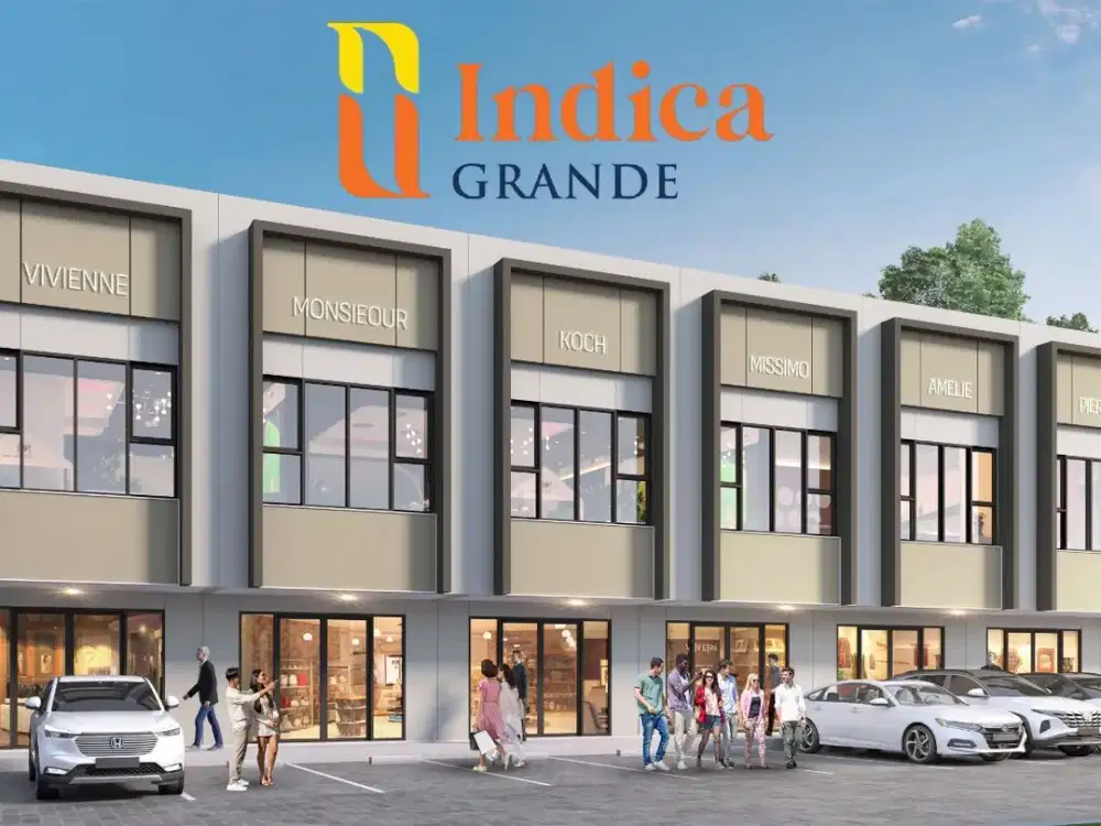 Dijual Komersial Terbaru 2 Lantai Ruko Indica Grande di Paramaount Petals, Tangerang