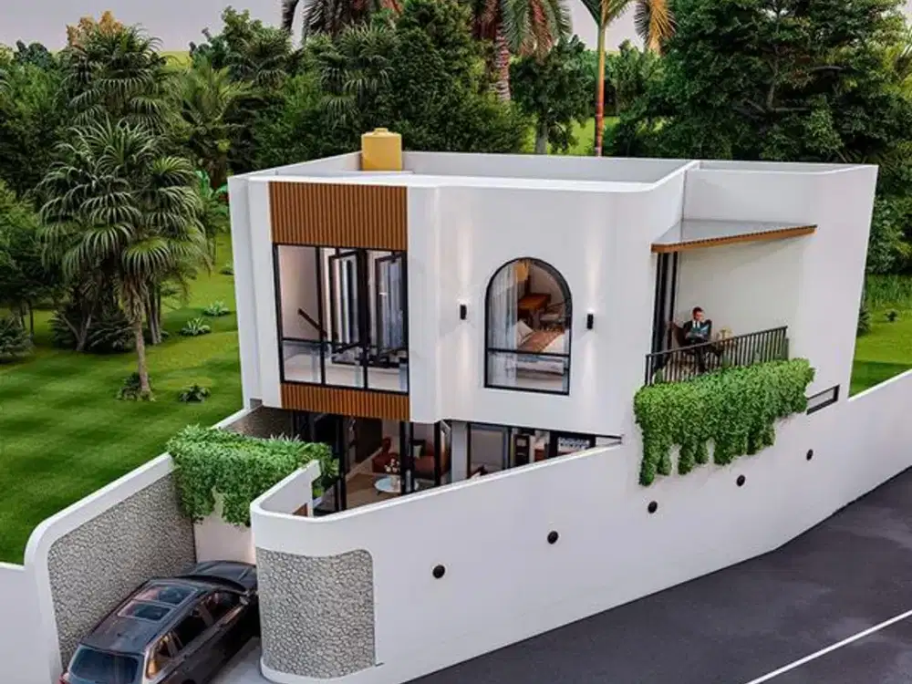 Villa 2 Kamar Baru Bergaya Mediterania Dijual Di Ungasan