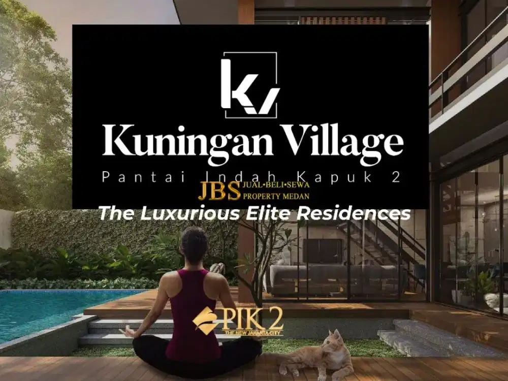 Dijual Rumah Kuningan Village (Kun-Vil PIK2) Cluster Patung Naga Tipe Marble Hoek