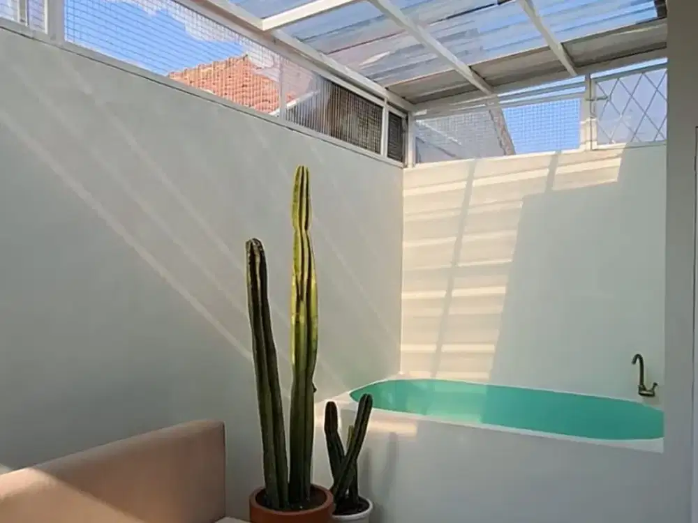 Rumah jagakarsa ala pinterest siap huni lokasi cipedak konsep farmhouse