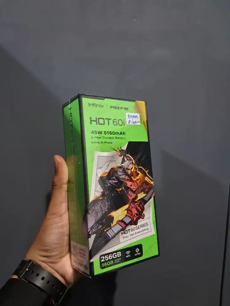 Jual Infinix Hot 60 i 8+8/256 new