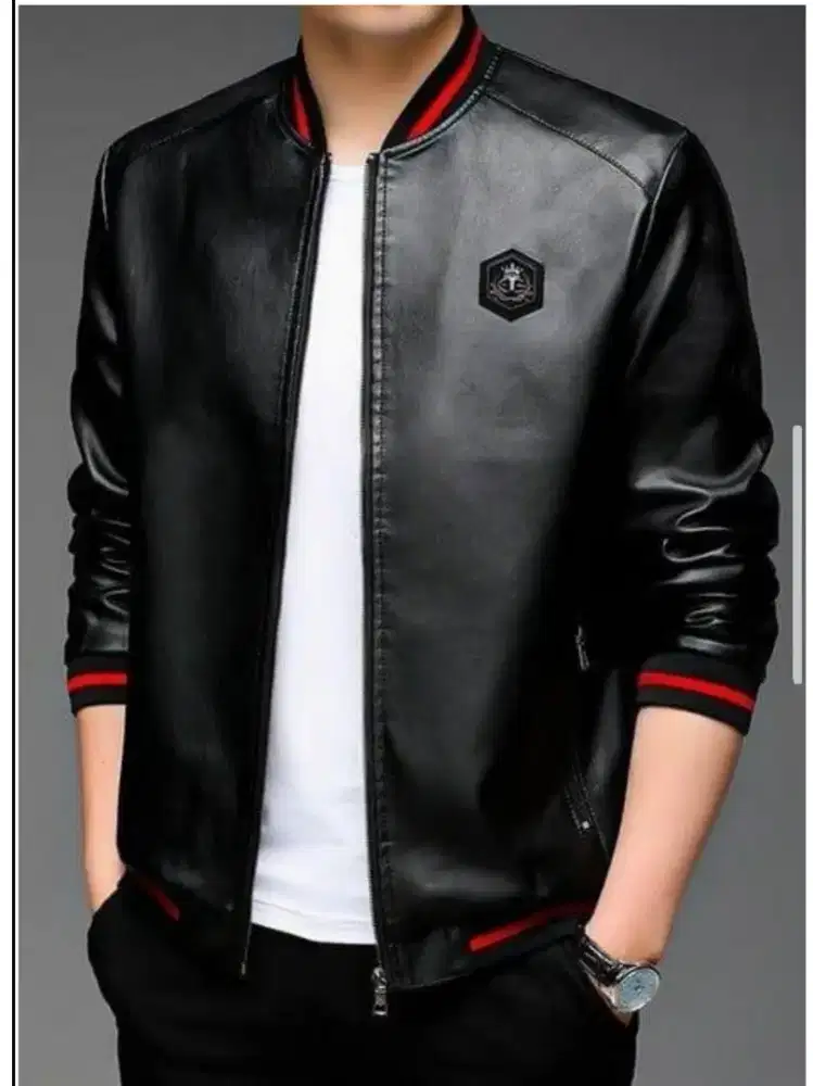Jaket kulit asli