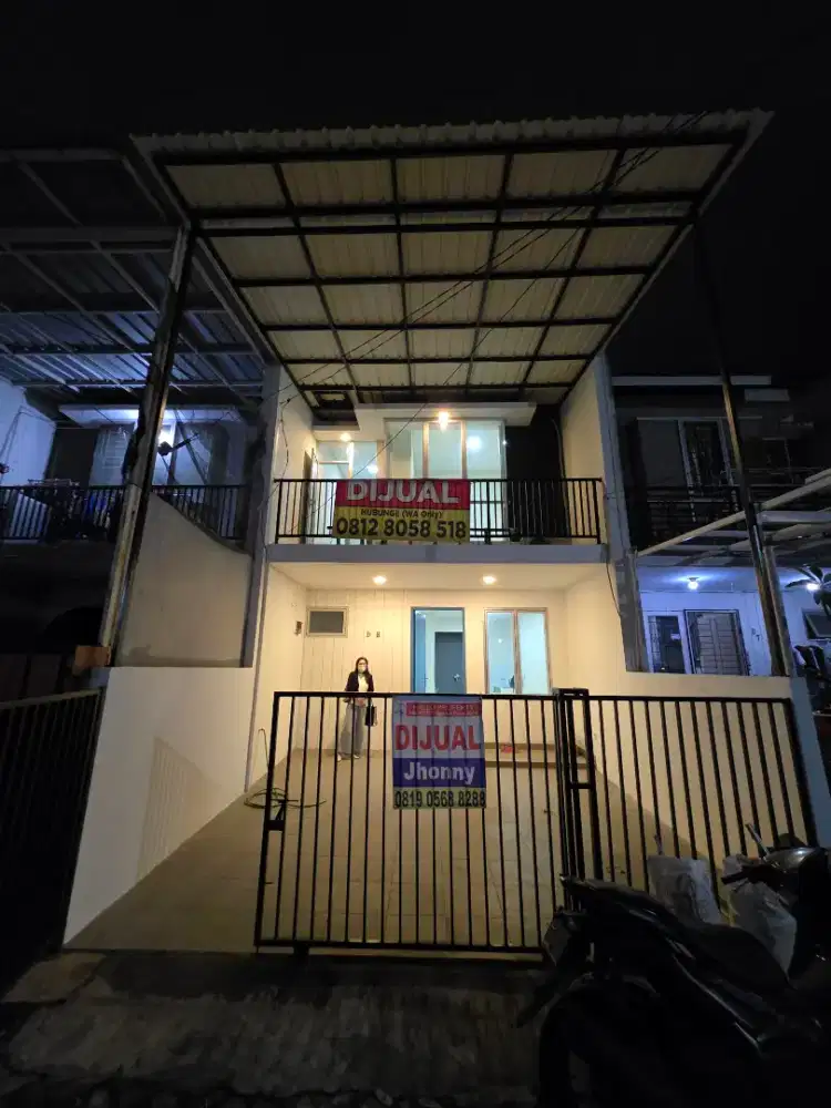 Dijual rumah baru renovasi Mutiara Puri Kembangan