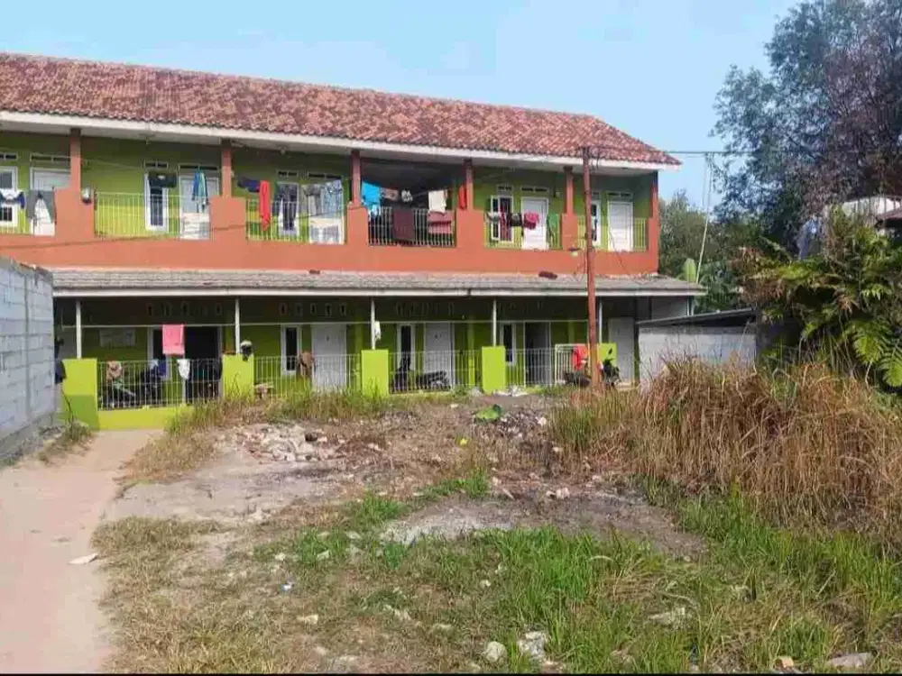 jual kontrakan 11 pintu samping kampus surat SHM