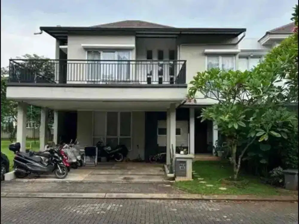 Rumah BSD Lingkungan Hijau di DePark BSD