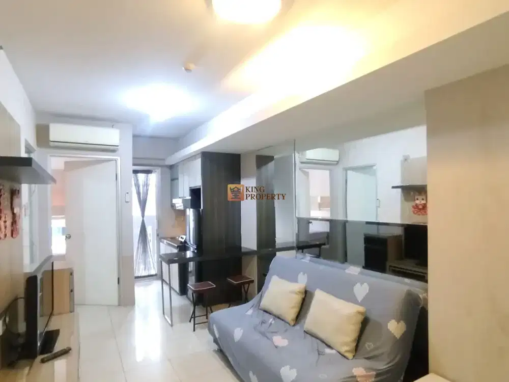 Buruan! Unit Tower Depan 2BR 43m2 Full Furnished Lantai Rendah Green Bay Pluit Greenbay