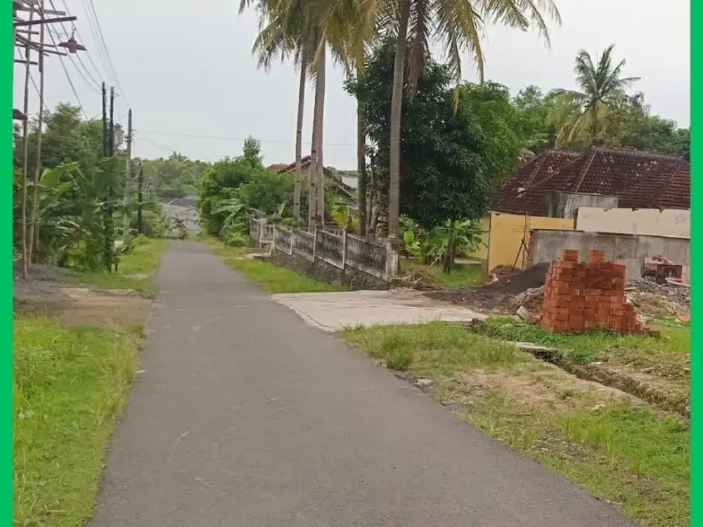 Tanah Jogja Lingkungan Asri Area Gamping Balecatur Siap Bangun