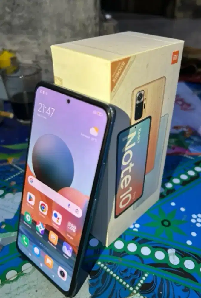 Murah hp Xiaomi Redmi Note 10 pro 8/128 LKP bs TT