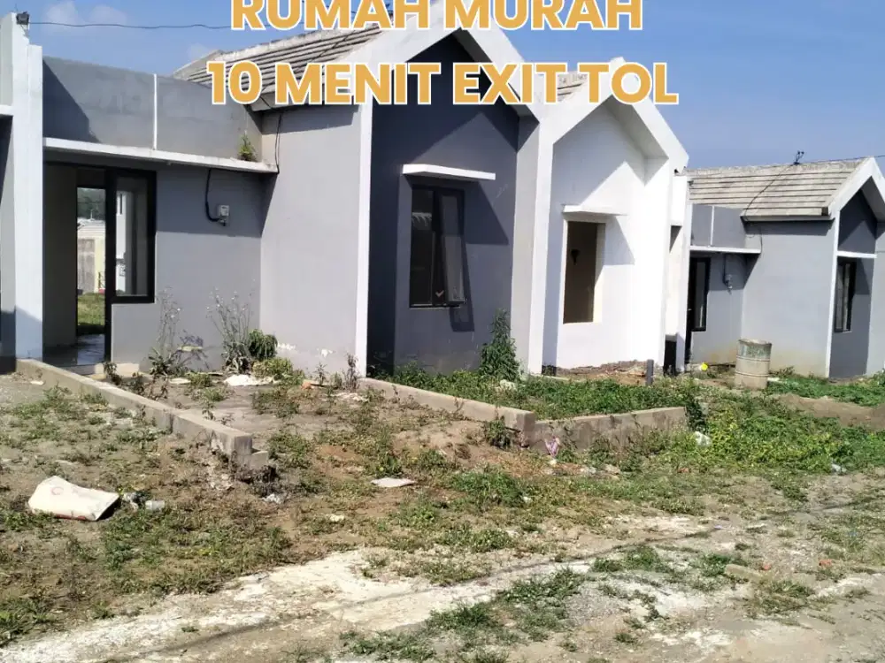 Rumah Inden Bangun 10 Menit Exit Tol