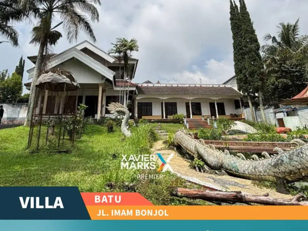 Properti Langka Dijual Villa di Imam Bonjol Dekat Jatim Park 1 Batu