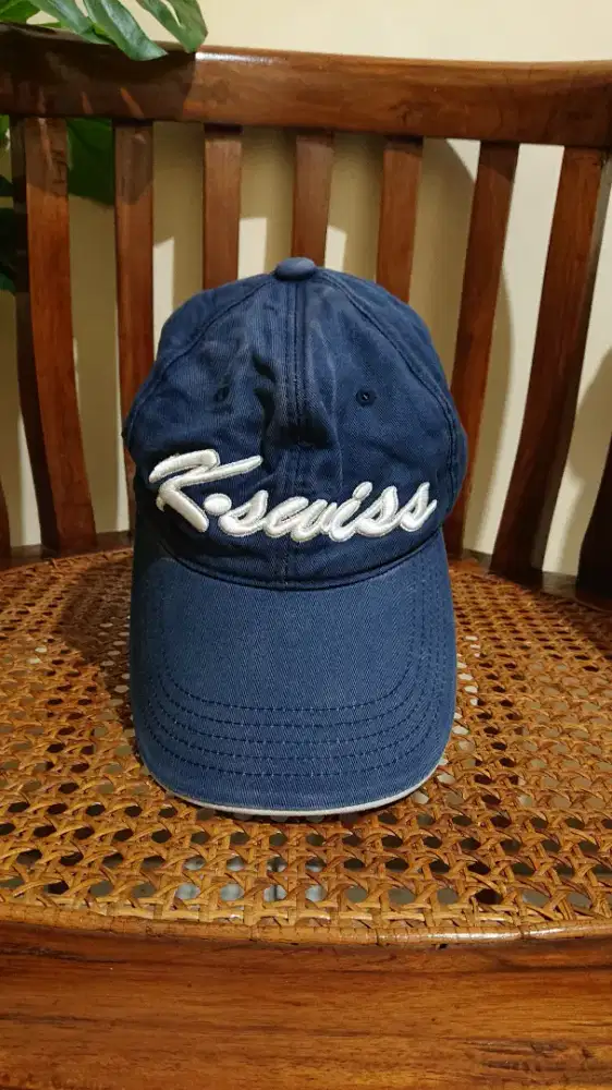 Topi K-Swiss Athletic Dept. Biru Navy