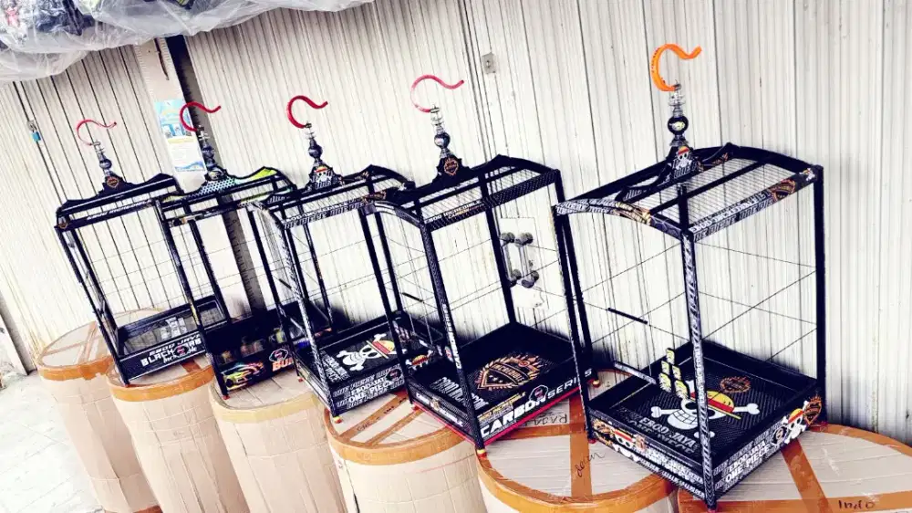 Sangkar ebod senar kandang ebod fiber