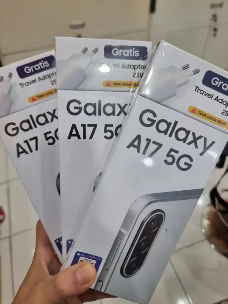 SAMSUNG A17 5G 8+8/128 BARU SEGEL GARANSI RESMI