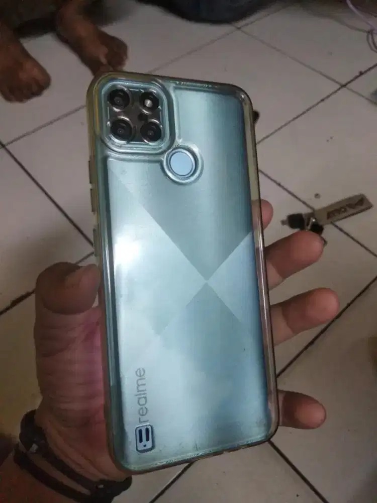 Realme C21y 4/64 speak game T610 Batre 5000 mah mulus nomines mahar