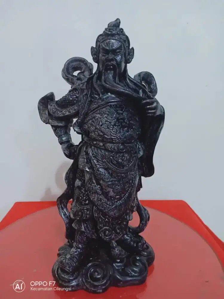 Patung  Dewa Kwan Kong [ Guan Yu ] Lawas
