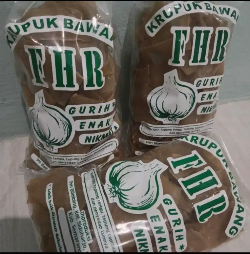 Krupuk Bawang Semarang per 250gram