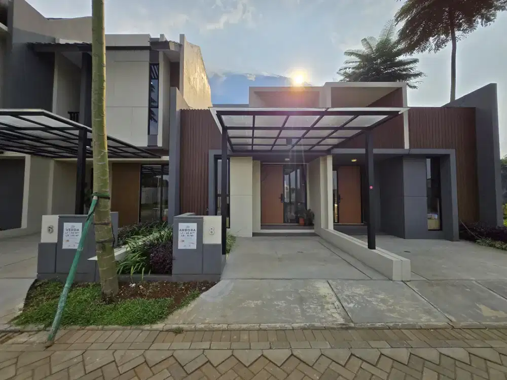 DIJUAL RUMAH MODERN SIAP HUNI DI BSD CITY TERRANEA HOMES 2,5 JT ALL IN
