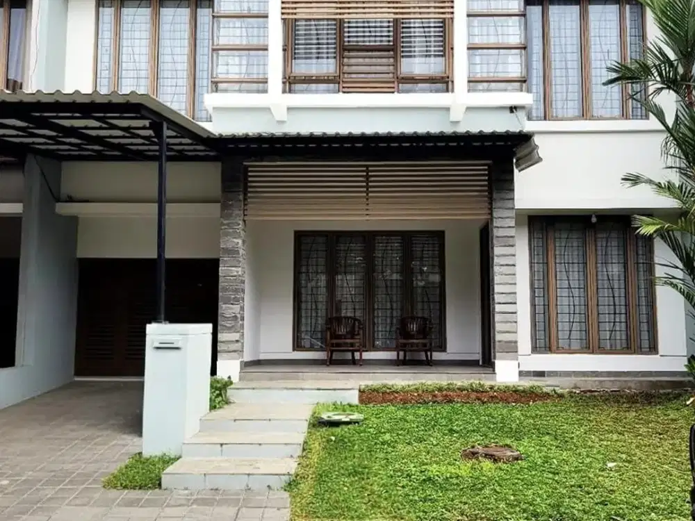 Rumah Moderen Tropis 2 Lantai di Emerlad Bintaro Jaya - PR 17370