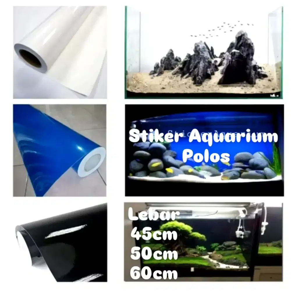 Stiker Aquarium