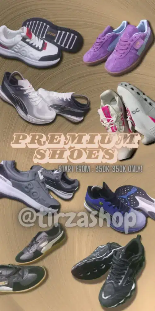 Jual Sepatu Baru Premium Pria/Wanita