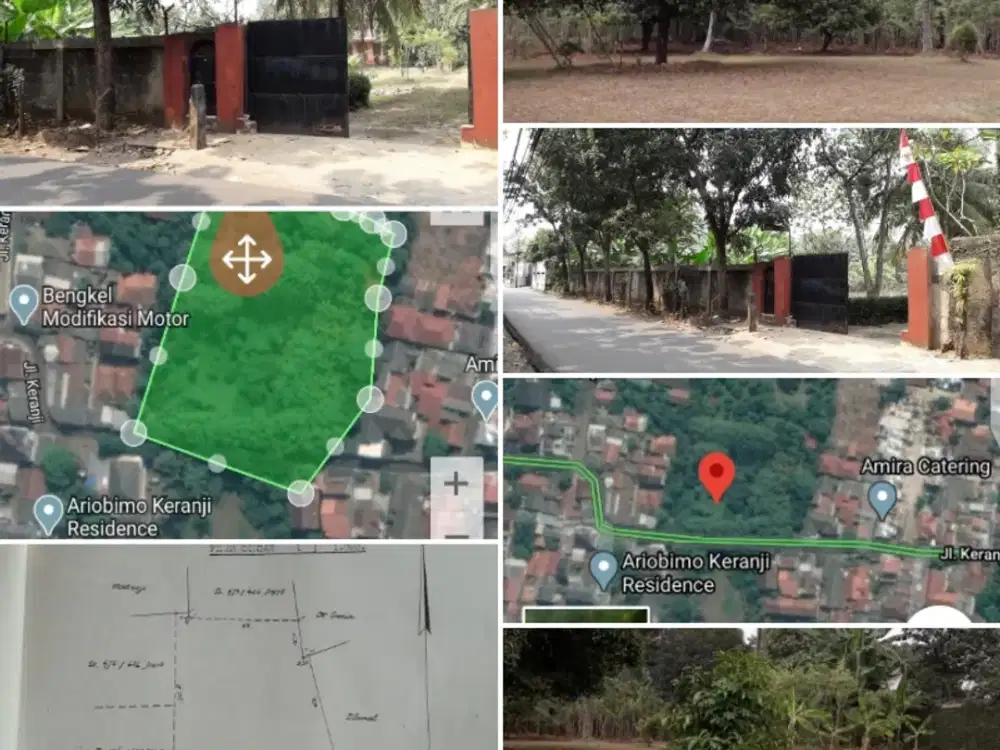 Jual Tanah 6250 m2 di Jaln Keranji Ciganjur Jagakrasa Jakarta Selatan