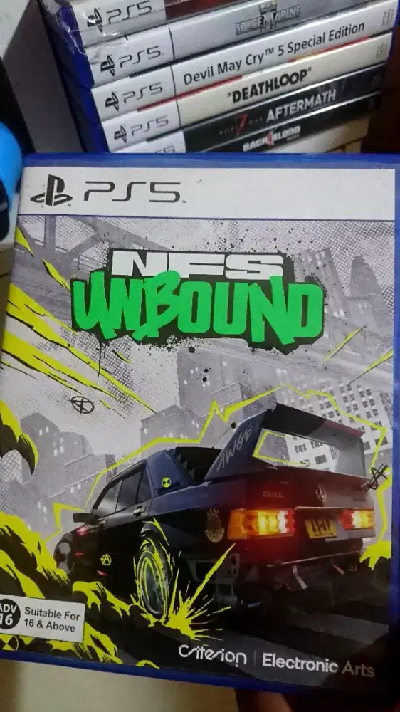 BD/Kaset PS5 NEED FOR SPEED: UNBOUND Seken Fullset Original Like New