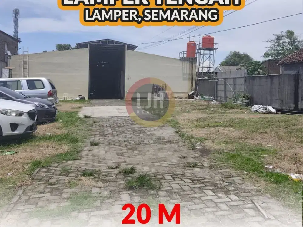 Dijual tanah strategis  LT 4800, Lamper, Kec. Semarang Selatan