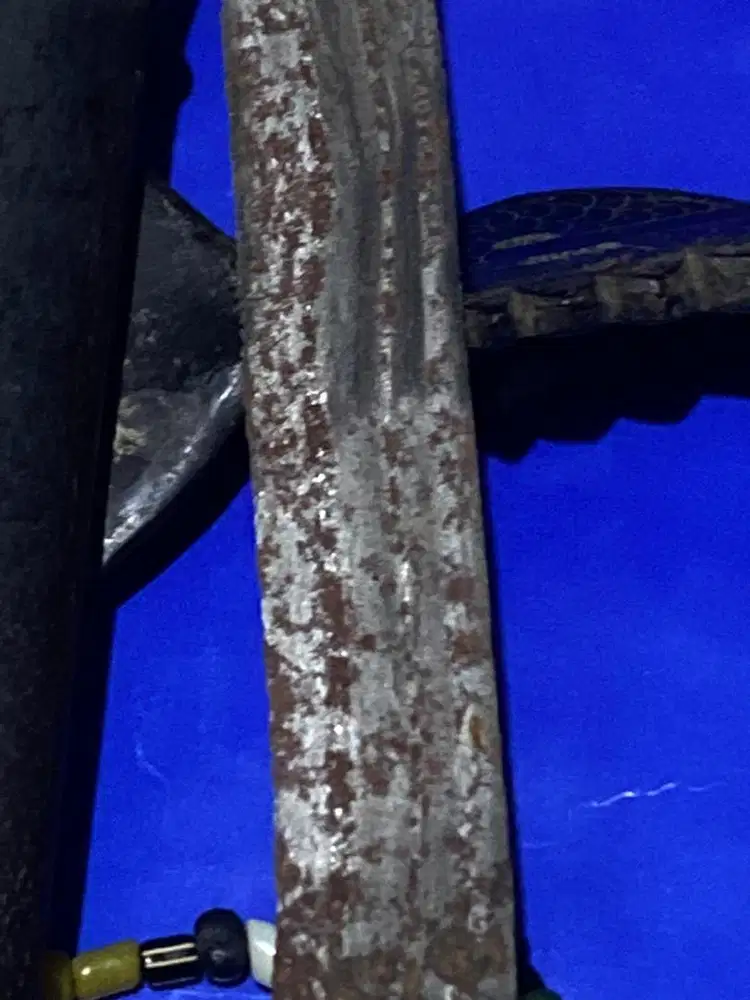 Badik Sepuh pamor Singkir