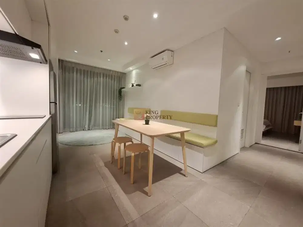 Stylish & Spacious 2BR Jadi 1BR Scandinavian dengan Interior Elegan di Gallery West Residences