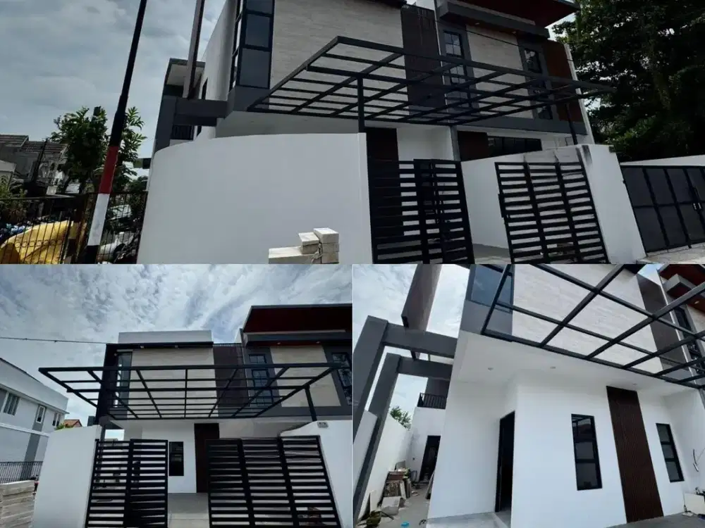 Rumah Sutorejo, Tingkat 2, Hook, Row Jalan 4 Mobil, Hadap Barat